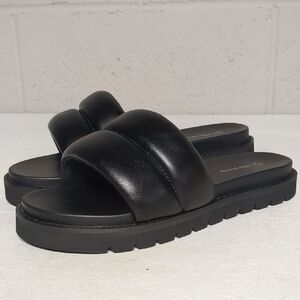 The Drop Women's Quilted Flatform Sporty Sandal Size 8 NWT, Minimalist, Sporty